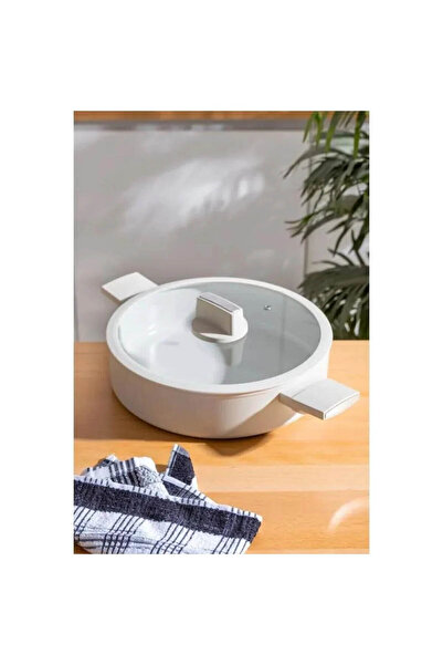 ACAR Ultimate Pro Cam Seramik Basık Tencere 28cm MSTO0129