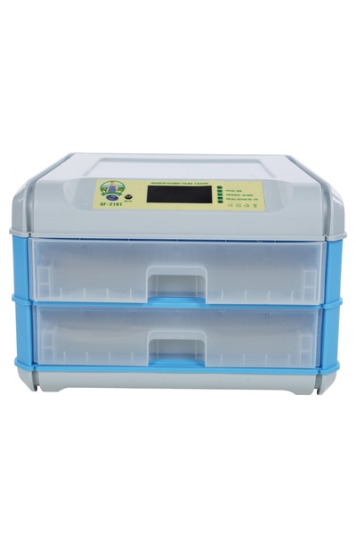 micul fermier Incubator electric Little Farmer, capacitate 128 ouă, 2 etaje, alimentare 220V/12V