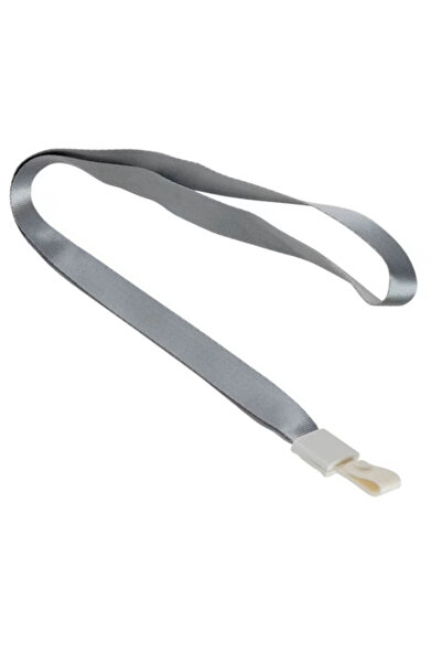 TECLA EDITION Set 12 Snururi Gri Textile Largi pentru Ecusoane, cu Capsa PVC,...