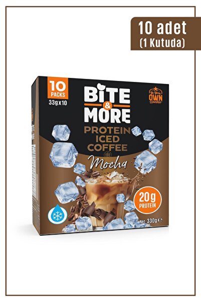 bite & more Bite & More Protein Iced Coffee Mocha ( Proteinli Kahve ) 33 gram...