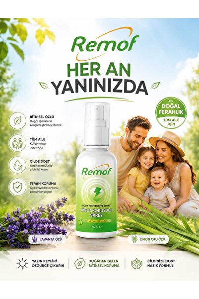 Doğal Koruyucu Vücut Sprey 100 ML