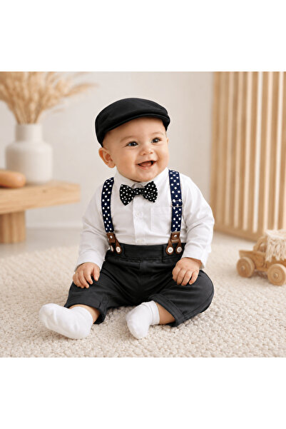 Kidohug Costumas elegant baieti, Kidohug Little Star, Negru