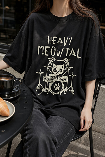 Carpe Heavy Meowtal Oversize T-shirt