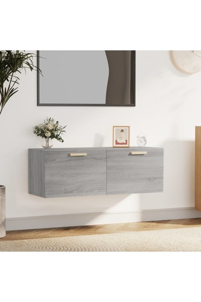 Concept Dulap de perete, gri sonoma, 100x36,5x35 cm, lemn prelucrat
