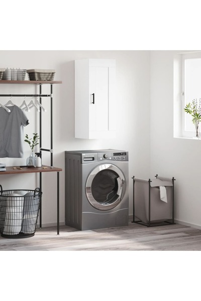 Concept Dulap de perete, alb, 34,5x34x90 cm, lemn prelucrat