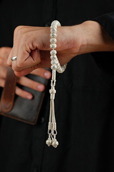 dergah tesbih White kazaziye knitting trend tesbih