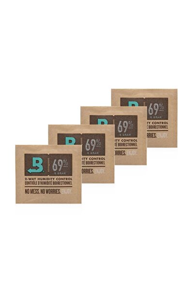 Boveda %69 8gr Kapalı Paket Puro Nemlendirici 4'lü Paket