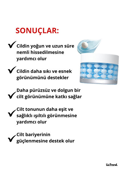 Medipeel PDRN kapsülleri içeren yoğun nemlendirici jel krem Medi-Peel Mooltox PDRN Hyal Drop Gel Cream 50 ml
