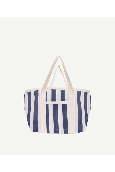 Yargıcı Striped Large Beach Bag