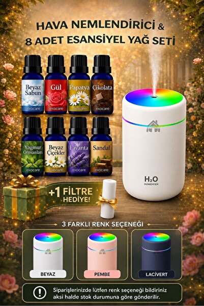 8 pieces of FRAGRANCE +1 filter GIFT AIR HUMIDIFIER H2O