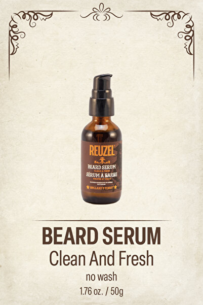 Reuzel Clean Fresh Beard Serum Sakal ve Bıyık Serumu 50 gr