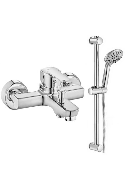 Eca Star Banyo Bataryası + Logica Sürgülü Duş Seti Üst Takımı