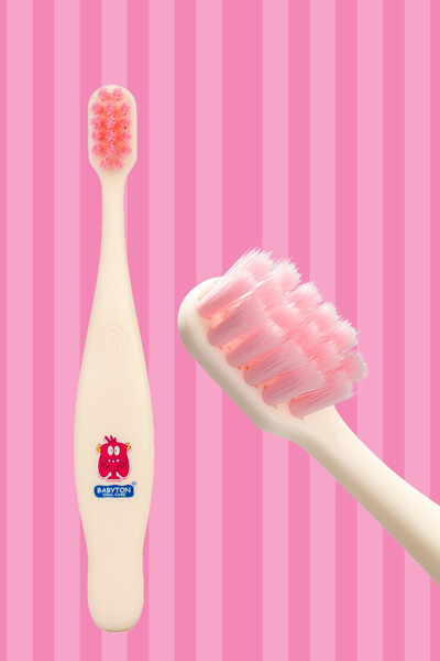 BABYTON 1-6 Yaş Ultra Yumuşak Ekolojik Diş Fırçası Pinky