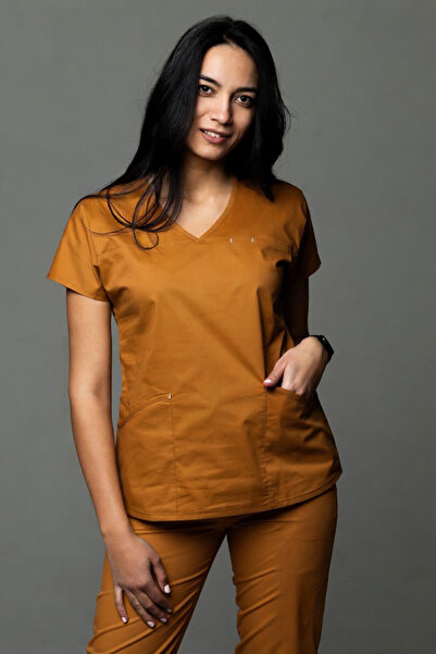 tag Costum medical, bluză și pantaloni pentru femei, croială slim fit, New AM...