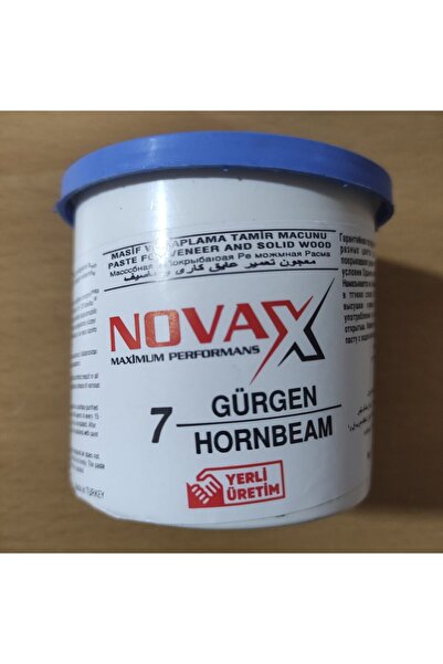Novax Gürgen Renk Ahşap Tamir Macunu 200 Gram Türk Malı Kaliteli 1 Adet Hornbeam