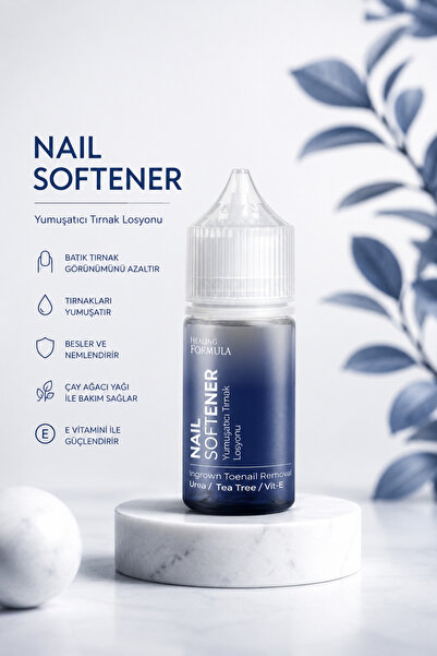 HF HEALING FORMULA Nail Softener Batık Tırnak Solüsyonu 30 ml