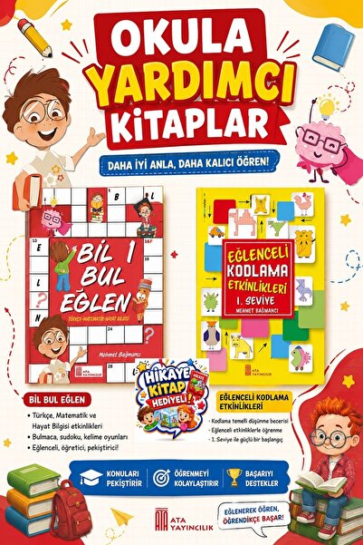 Ata Yayıncılık الترميز من الدرجة الأولى + ابحث عن المرح