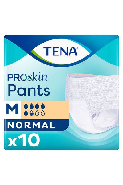 TENA Scutece normale pentru adulți, M, 10 buc.