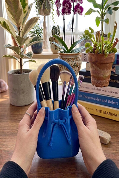 Küp Atölye Bag Pen Holder and Makeup Brush Organizer