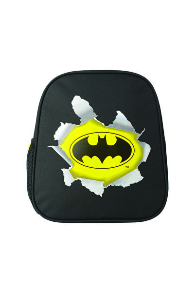 PIGNA Ghiozdan mini pentru grădiniță Batman negru-alb