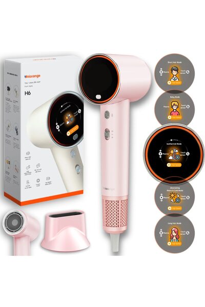 Uniorange Uscator de Par Profesional Brushless 110000 RPM, Ecran LCD, Plasma ...