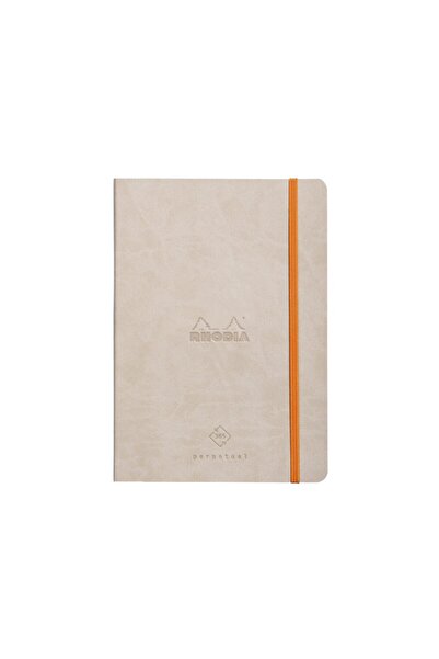 Rhodia Agenda A5 nedatată, bej perpetuu