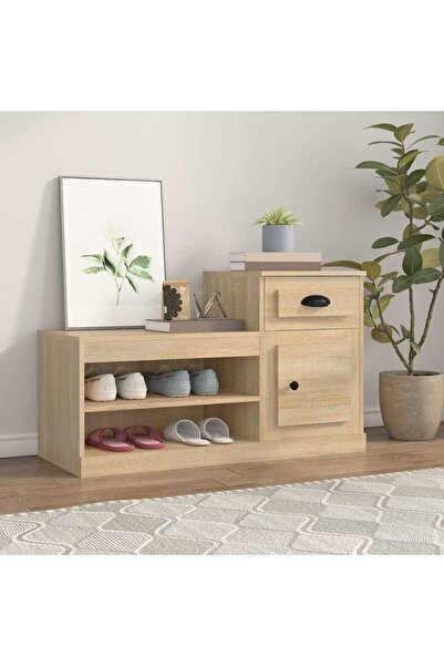 Concept Pantofar, stejar sonoma, 100x42x60 cm, lemn prelucrat