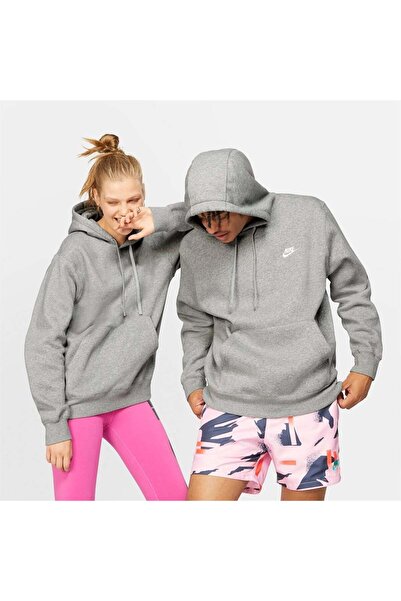 Nike Hanorac gri cu glugă pentru bărbați Bv2654-063