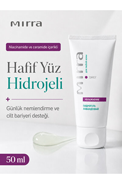 Mirra Niacinamide ve Ceramide İçerikli Hafif Nemlendirici Yüz ve Boyun Hidroj...