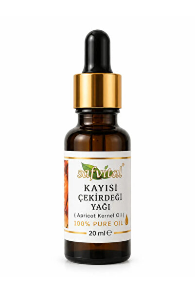 safvital زيت بذور المشمش 20 مل، معصور على البارد، نقي 100%، زيت عناية ممتازة ...