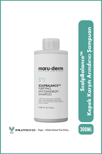 Maru.Derm Scalpbalance ™   Anti-Dandruff Purifying Shampoo – Hair Leather Si ...