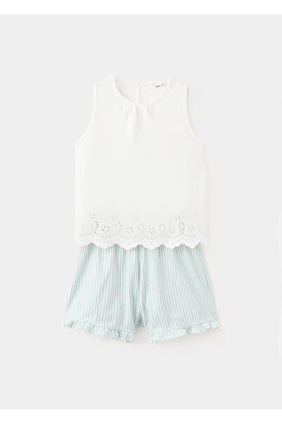 MANGO Baby Kısa pijama seti