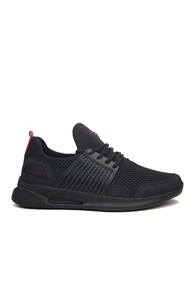 Nesil Shoes G-CLASS 330 ملابس تريكو رياضية للرجال باللون الأسود والأحمر