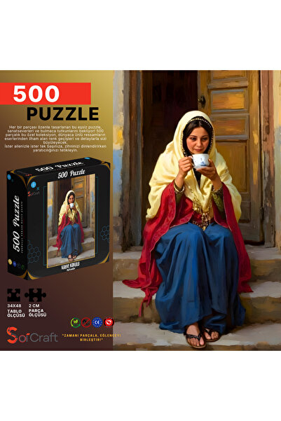 Soi Craft 500 Parça Puzzle Kahve Kokulu Hatıralar #223