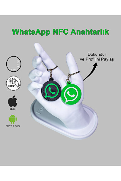 Furky 3D Çipli (NFC) Wp Anahtarlık