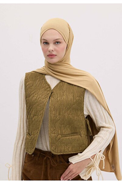 Freshscarfs Bambu Penye Şal Sahra
