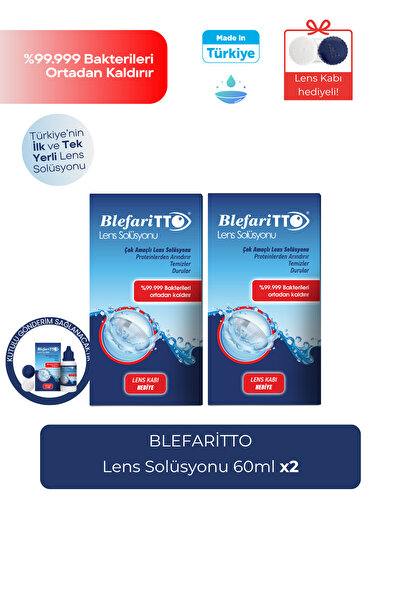 BLEFARİTTO Lens Solüsyonu 60 Ml 2 Adet