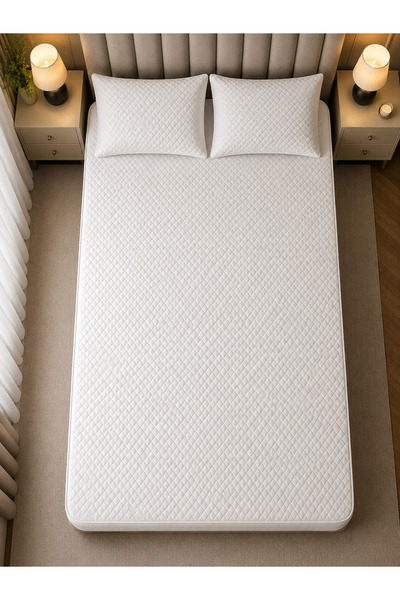 BİVA Bivalux Touch Liquid Waterproof Fitted Full Edge Baby Single Double Bed Mattress Protector