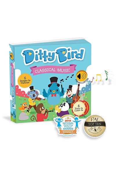 Ditty Bird Children's book, Ditty Bird, Classical Music, 6+ months