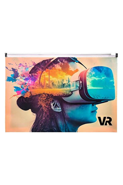 Panta Plast Dosar PP A4 personalizat cu fermoar vr