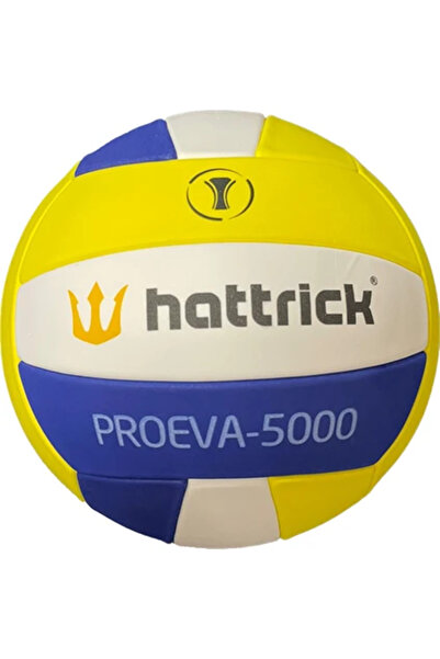 Hattrick كرة الطائرة برويفا 5000 - أصفر-كحلي - STD