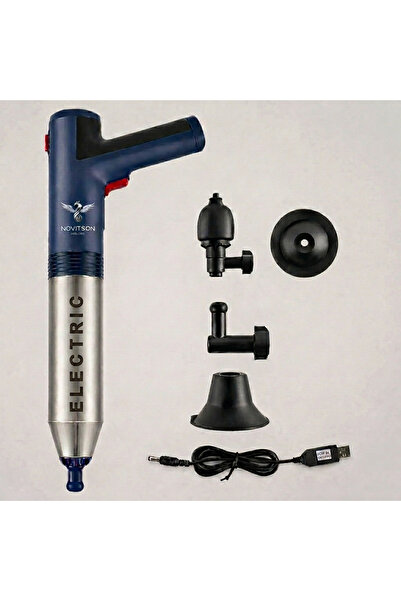 Novitson NDC-8825BE Professional Electric Sewer Block Remover – Easy Press Pi...