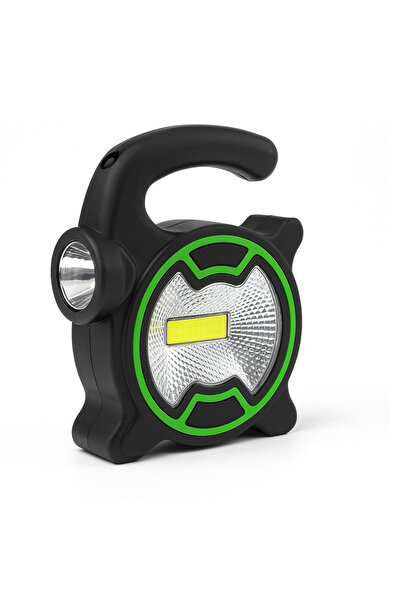 OEM Portable COB + LED Flashlight with Anatomical Handle, 2 Lighting Modes, f...