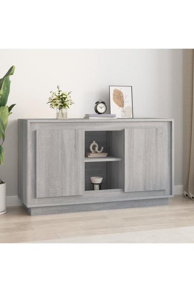 Concept Servantă, gri sonoma, 102x35x60 cm, lemn prelucrat
