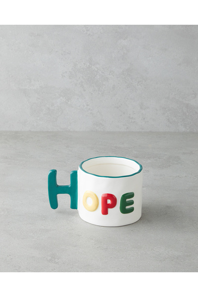 English Home Hope More Stoneware Kupa 400 ml Renkli