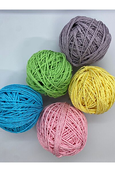 Blue Butterfly Kağıt ip 5’li set (50gr x 5 ) toplam 250 gram