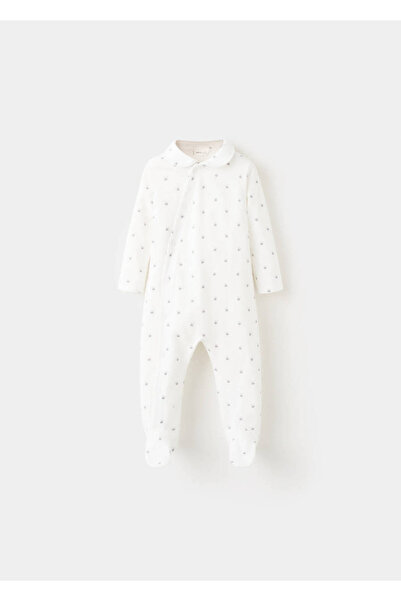 MANGO Baby Patterned long pajamas