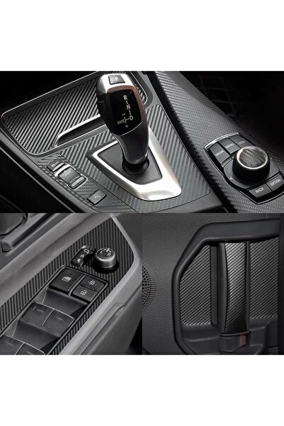 Sticker Works 3D Karbon Folyo Hava Kanallı-ultra mat Koruma 20x152 Cm
