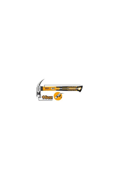 Ingco HCHD0166 Fiberglas Saplı Çekiç 450 Gr