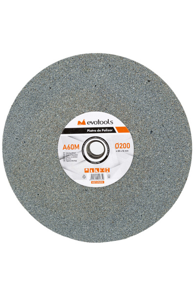 Evotools Piatră de șlefuit gri 125 mm 20 mm 60 20 mm